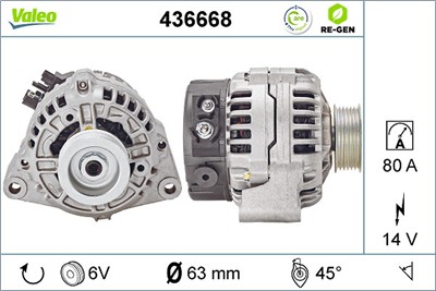 VALEO 436668 EAN: 3276424366689.
