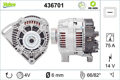 VALEO 436701 EAN: 3276424367013.