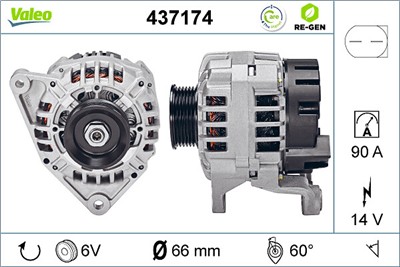 VALEO 437174 EAN: 3276424371744.