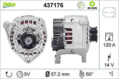 VALEO 437176 EAN: 3276424371768.