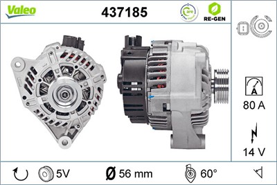 VALEO 437185 EAN: 3276424371850.