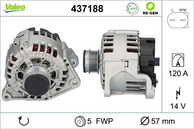 VALEO 437188 EAN: 3276424371881.