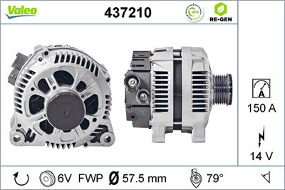 VALEO 437210 EAN: 3276424372109.