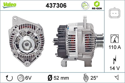 VALEO 437306 EAN: 3276424373069.