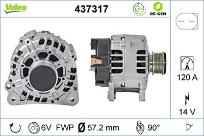 VALEO 437317 EAN: 3276424373175.