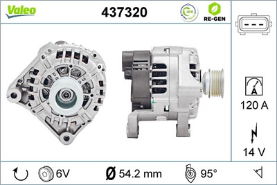 VALEO 437320 EAN: 3276424373205.