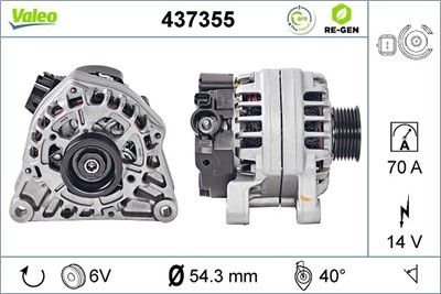 VALEO 437355 EAN: 3276424373557.