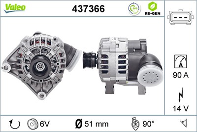 VALEO 437366 EAN: 3276424373663.