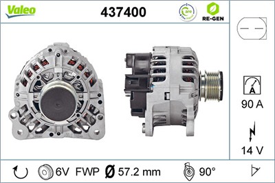 VALEO 437400 EAN: 3276424374004.