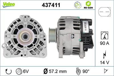 VALEO 437411 EAN: 3276424374110.