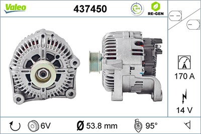 VALEO 437450 EAN: 3276424374509.