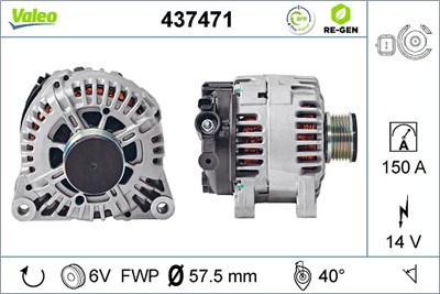 VALEO 437471 EAN: 3276424374714.
