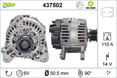 VALEO 437502 EAN: 3276424375025.
