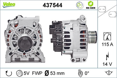 VALEO 437544 EAN: 3276424375445.