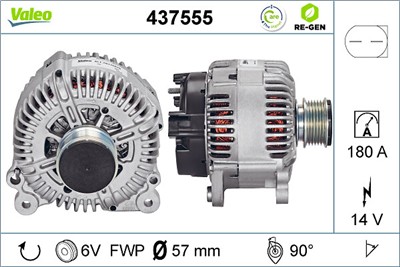VALEO 437555 EAN: 3276424375551.