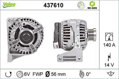 VALEO 437610 EAN: 3276424376107.