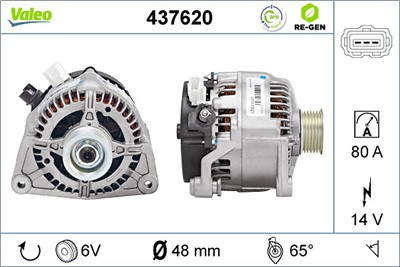 VALEO 437620 EAN: 3276424376206.