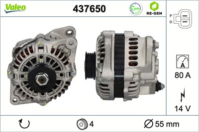 VALEO 437650 EAN: 3276424376503.