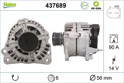 VALEO 437689 EAN: 3276424376893.
