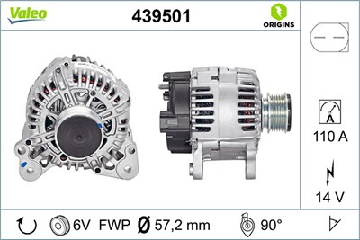 VALEO 439501 EAN: 3276424395016.