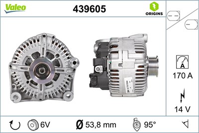VALEO 439605 EAN: 3276424396051.