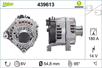 VALEO 439613 EAN: 3276424396136.