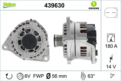 VALEO 439630 EAN: 3276424396303.