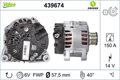 VALEO 439674 EAN: 3276424396747.