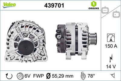 VALEO 439701 EAN: 3276424397010.