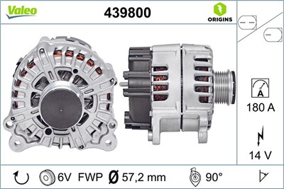 VALEO 439800 EAN: 3276424398000.