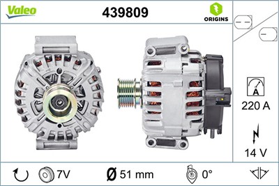 VALEO 439809 EAN: 3276424398093.