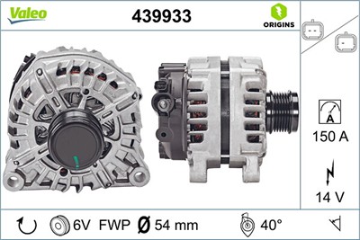 VALEO 439933 EAN: 3276424399335.