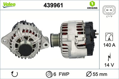 VALEO 439961 EAN: 3276424399618.