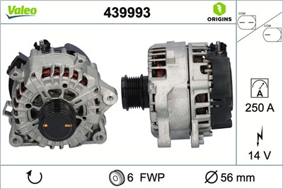 VALEO 439993 EAN: 3276424399939.