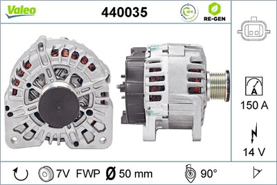 VALEO 440035 EAN: 3276424400352.