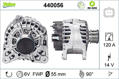 VALEO 440056 EAN: 3276424400567.