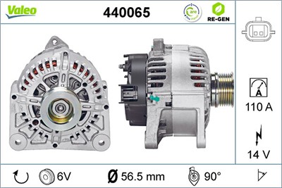 VALEO 440065 EAN: 3276424400659.