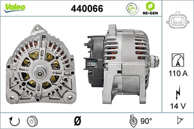 VALEO 440066 EAN: 3276424400666.