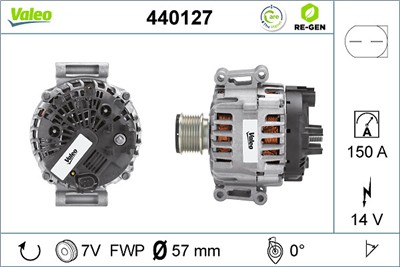 VALEO 440127 EAN: 3276424401274.