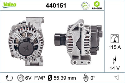 VALEO 440151 EAN: 3276424401519.