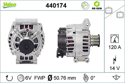 VALEO 440174 EAN: 3276424401748.