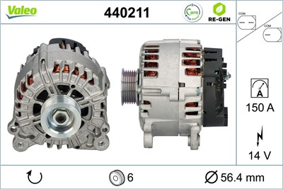 VALEO 440211 EAN: 3276424402110.