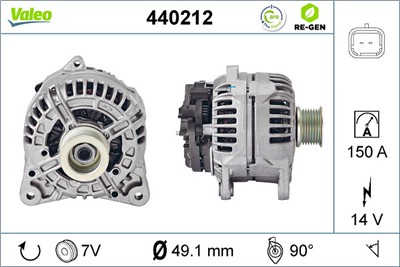 VALEO 440212 EAN: 3276424402127.