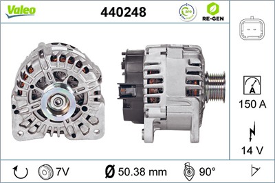 VALEO 440248 EAN: 3276424402486.
