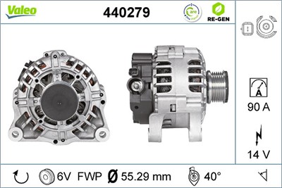 VALEO 440279 EAN: 3276424402790.