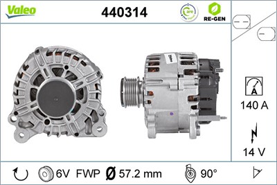 VALEO 440314 EAN: 3276424403148.