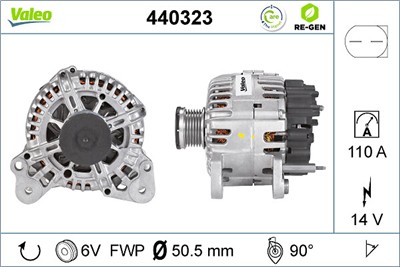 VALEO 440323 EAN: 3276424403230.