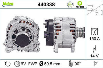 VALEO 440338 EAN: 3276424403384.