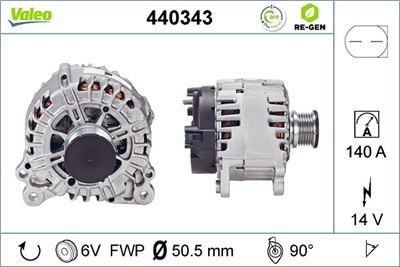 VALEO 440343 EAN: 3276424403438.