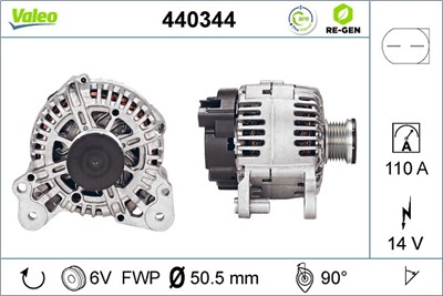 VALEO 440344 EAN: 3276424403445.